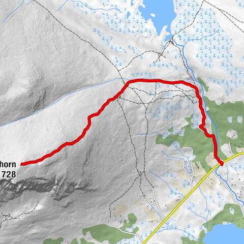 Hemsedal - Hyndehaugane - Skogshorn
