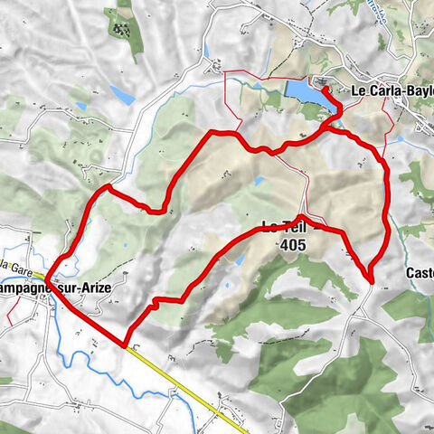 Campagne-sur-Arize - Le Teil - Le Carla-Bayle