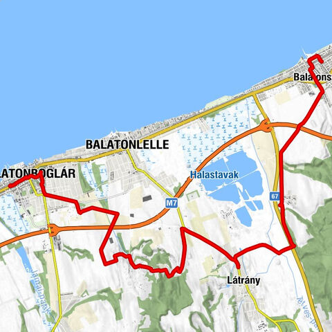 Balatonboglár - Várdomb - Urunk mennybemenetele kápolna - Balatonszemes