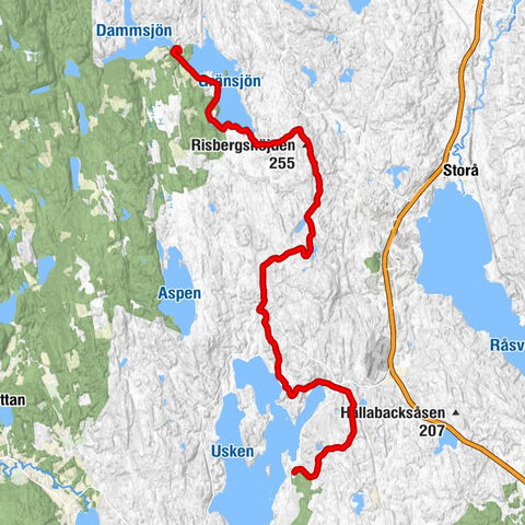 Lindesbergs kommun - Mårdshyttan - Risbergshöjden - Nyberget