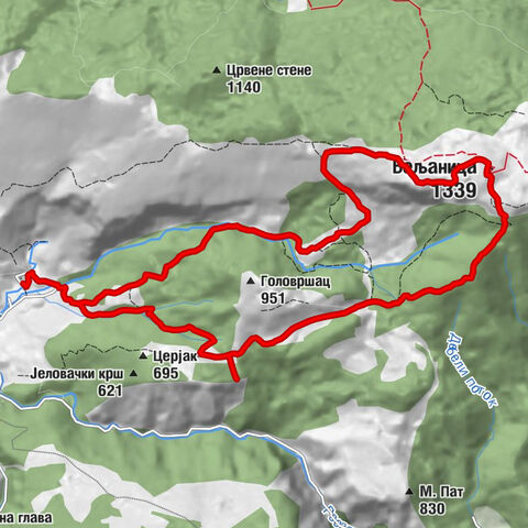 Lisinski raj - Водопад - Izvor Lisine - Бељаница