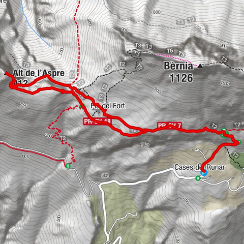Cases del Runar - Pla del Fort - el Planiol - Alt de l'Aspre