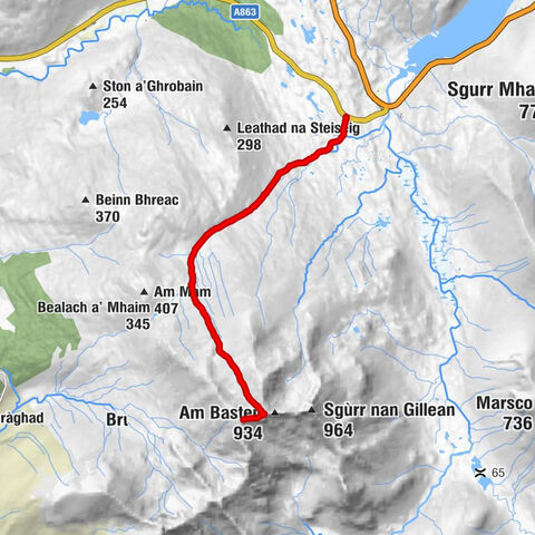 Highland - Bealach nan Lice - Bruach na Frithe