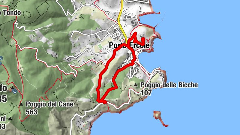 Monte Argentario - Monte Filippo - Porto Ercole