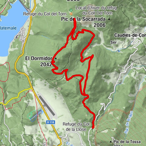 Chez Pépino - Font de la Gleva - El Dormidor - Refuge du Col de la Llose