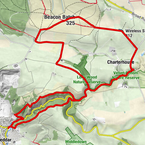 Cheddar - St Hugh's Charterhouse - Wireless Station - Beacon Batch