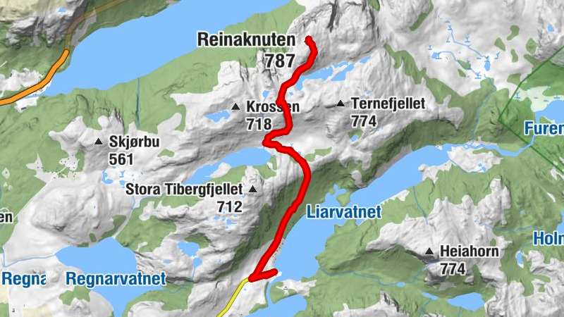 Hjelmeland - Reinaknuten