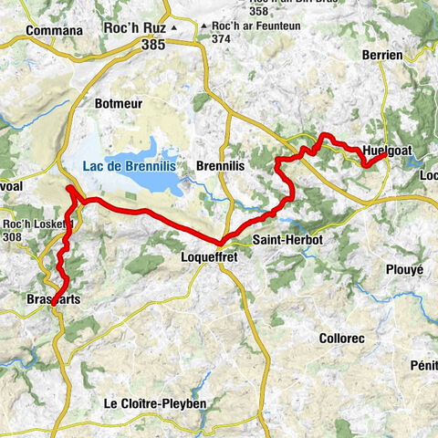 Feel Good Menez Are - Montagne Saint-Michel - Chapelle Saint-Michel de Brasparts - Huelgoat