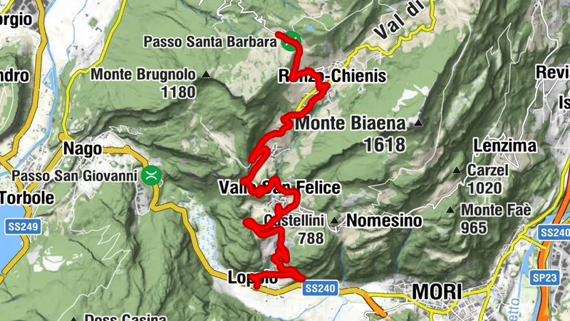 Loppio - Monte Velo