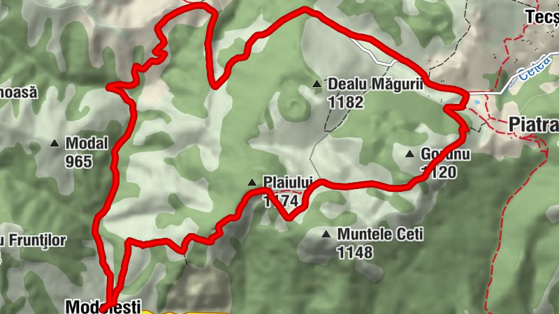 Modolești - Plaiului
