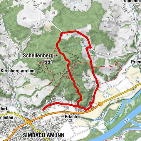 Simbach am Inn - Golling - Thalham - Waldkapelle