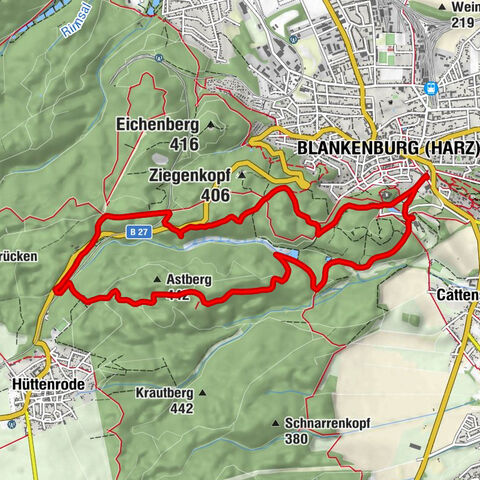 Blankenburg (Harz) - Meinekopf