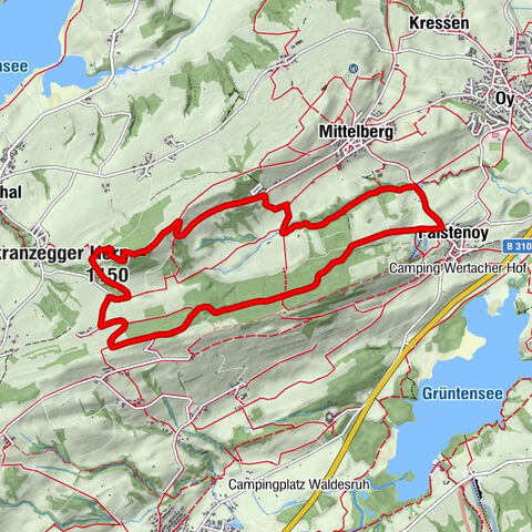 Faistenoy - Schray - Marienkapelle - Burgkranzegger Horn