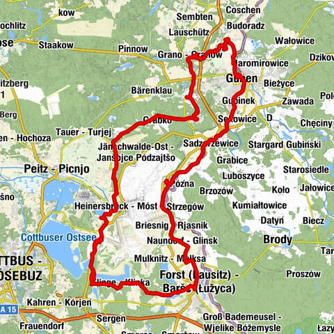 Forst (Lausitz) - Baršć (Łužyca) - Wehrkirche - Evangelische Kirche Groß Breesen - Forst (Lausitz) / Baršć (Łužyca)