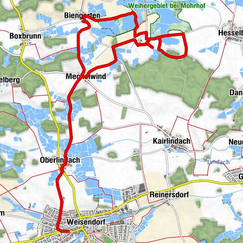 Weisendorf - Oberlindach - Acantus - Mechelwind