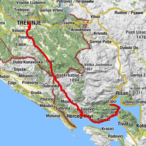 Bregovi - katedrala rođenja Blažene Djevice Marije - Sveti Jovan - Morinj