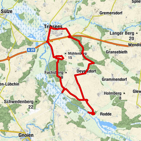 Tribsees - St. Andreas - Dorfkirche Deyelsdorf - St. Thomas-Kirche