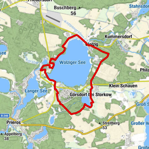 Wolzig - Görsdorf bei Storkow - Alter Dorfkrug - Kolberg