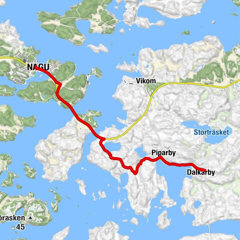 Dalkarby - Piparby - Nagu