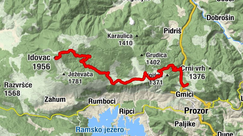 Idovac - Draševo - Kod babe Janje - Makljen
