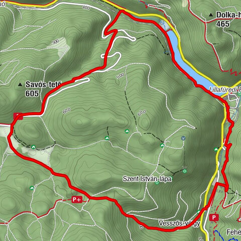 Lillafüred - Tókert Étterem - Vesszős-alji-zsomboly - Lillafüredi-vízesés