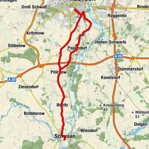 Rostock - St. Paulus - Schwaan - Sankt Josef