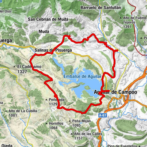 Aguilar de Campoo - Iglesia San Juan Bautista - Iglesia Parroquial - Ermita de Santa Cecilia