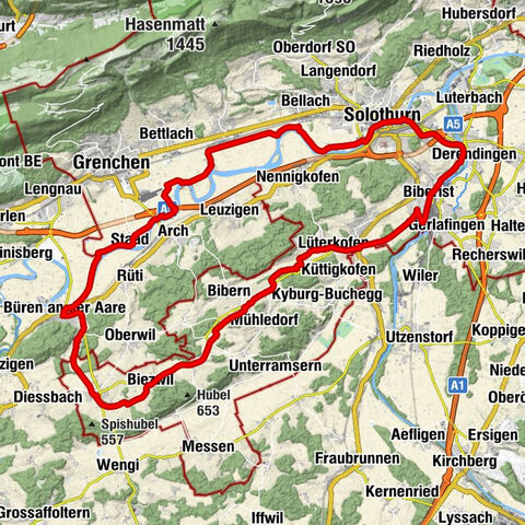 Regio Energie / Solheure - St. Niklaus-Kapelle - Dittiberg - Solothurn