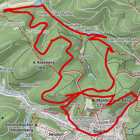 Soucht - Hofmatten - Col du Weisekreiz - Au Vieux Sabot