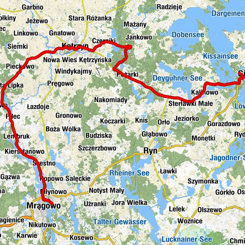 Mrągowo - Bazylika Kolegiacka Świętego Jerzego - Kościół pw. Opatrzności Bożej - Osiedle Kajki