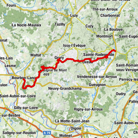 Toulon-sur-Arroux - Chez la P'tite Marie - Église de la Décollation-de-Saint-Jean-Baptiste - Bourbon-Lancy