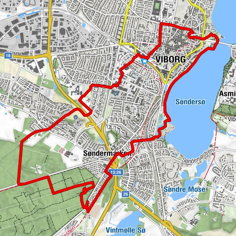 Viborg Kommune - Søndermarken - Søndermarkskirken - Viborg