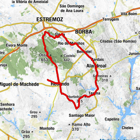 Courelas da Amendoeira - Redondo - Alandroal - Igreja de Santo António