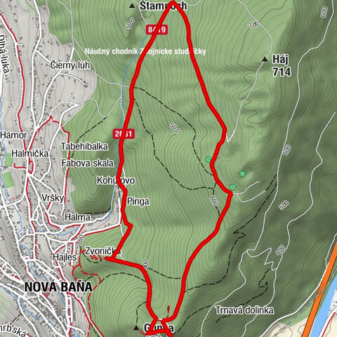 Zvonička - Gupňa - Pútnická kaplnka Panny Márie - Nová Baňa