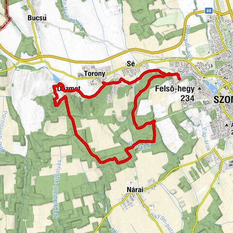 Szentháromság templom - Dozmat - Szent György-templom - Szombathely