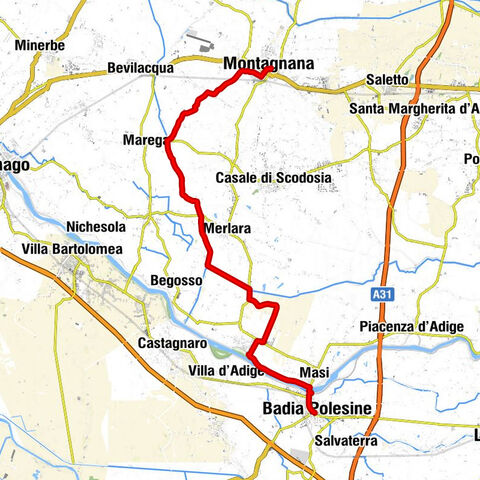 Montagnana - Oratorio della Beata Vergine Maria della Salute - Chiesa di San Giovanni Battista - Badia Polesine