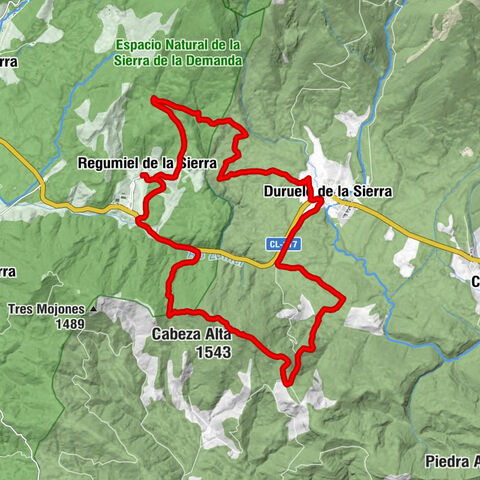 Regumiel de la Sierra - Ermita de Santa María - Duruelo de la Sierra - Cabeza Alta