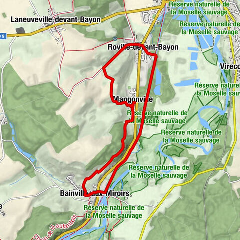 Mangonville - Église de la Nativité-de-la-Vierge - Église Saint-Calixte - Roville-devant-Bayon