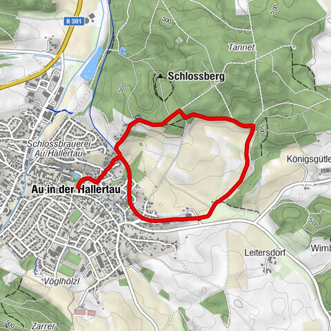 Au in der Hallertau - Peccoz-Kapelle - St. Vitus