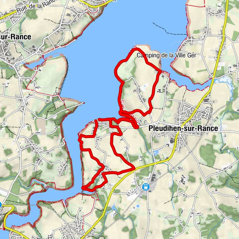 La cale de Mordreuc - Mordreuc - La Chapelle de Mordreuc - Pleudihen-sur-Rance