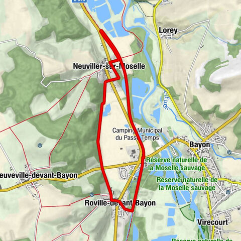 Roville-devant-Bayon - Trompette Basse sur le Chemin - Neuviller-sur-Moselle - Église Saint-Calixte