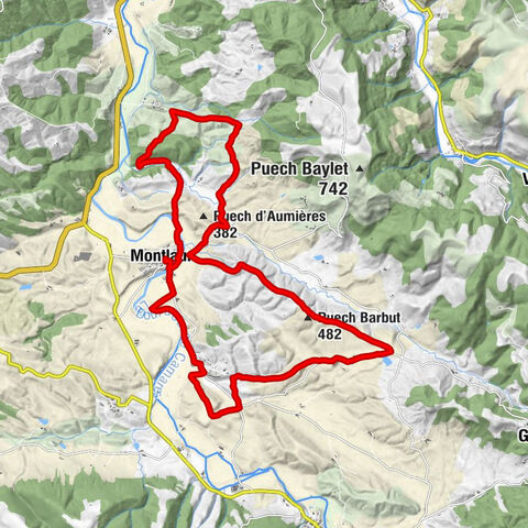 Montlaur - Le Barry - Puech Barbut