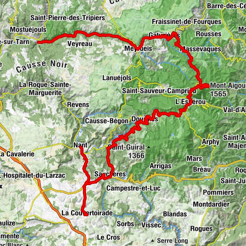 Le Rozier - Mont Aigoual - Église Notre-Dame - Le Valat