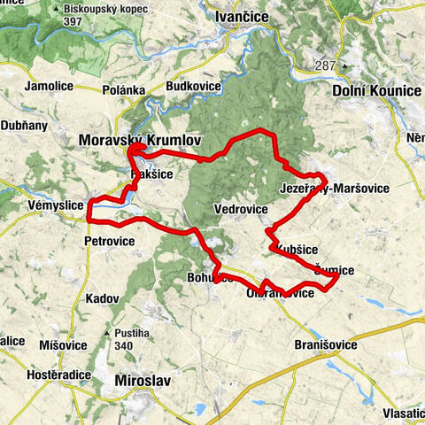 Moravský Krumlov - Kubšice - Panna Maria Bolestná - sv. Cyrila a Metoděje