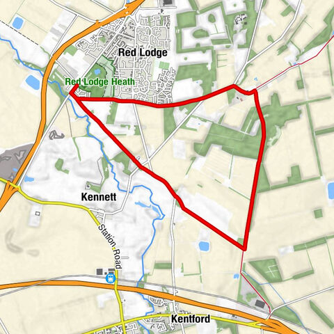 Turnpike Road Play Area - St Ethelbert, Herringswell - Herringswell