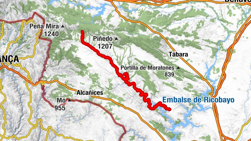San Pedro de las Herrerías - Mahide - Pobladura de Aliste - Carbajales de Alba