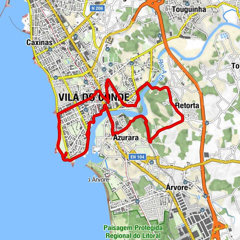 Azurara - Capela de Nossa Senhora do Socorro - Igreja de São Francisco - Igreja de Retorta