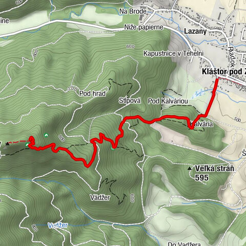 Kláštor pod Znievom - Kláštorská vyhliadka