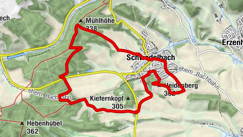 Schwedelbach - Heidenberg - St. Johannes