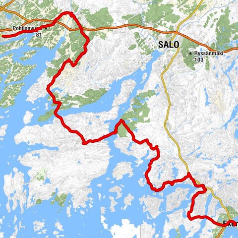 Ekenäs - Tenala - AsemaSeurakunta - Kaarina